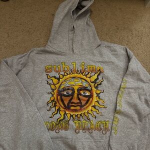 Gray Graphic Hoodie